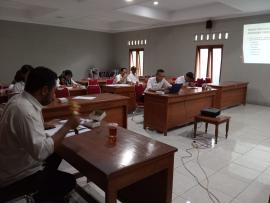 Rapat Koordinasi Penyusunan Rancangan Standar Pelayanan Minimal Kalurahan Giripanggung